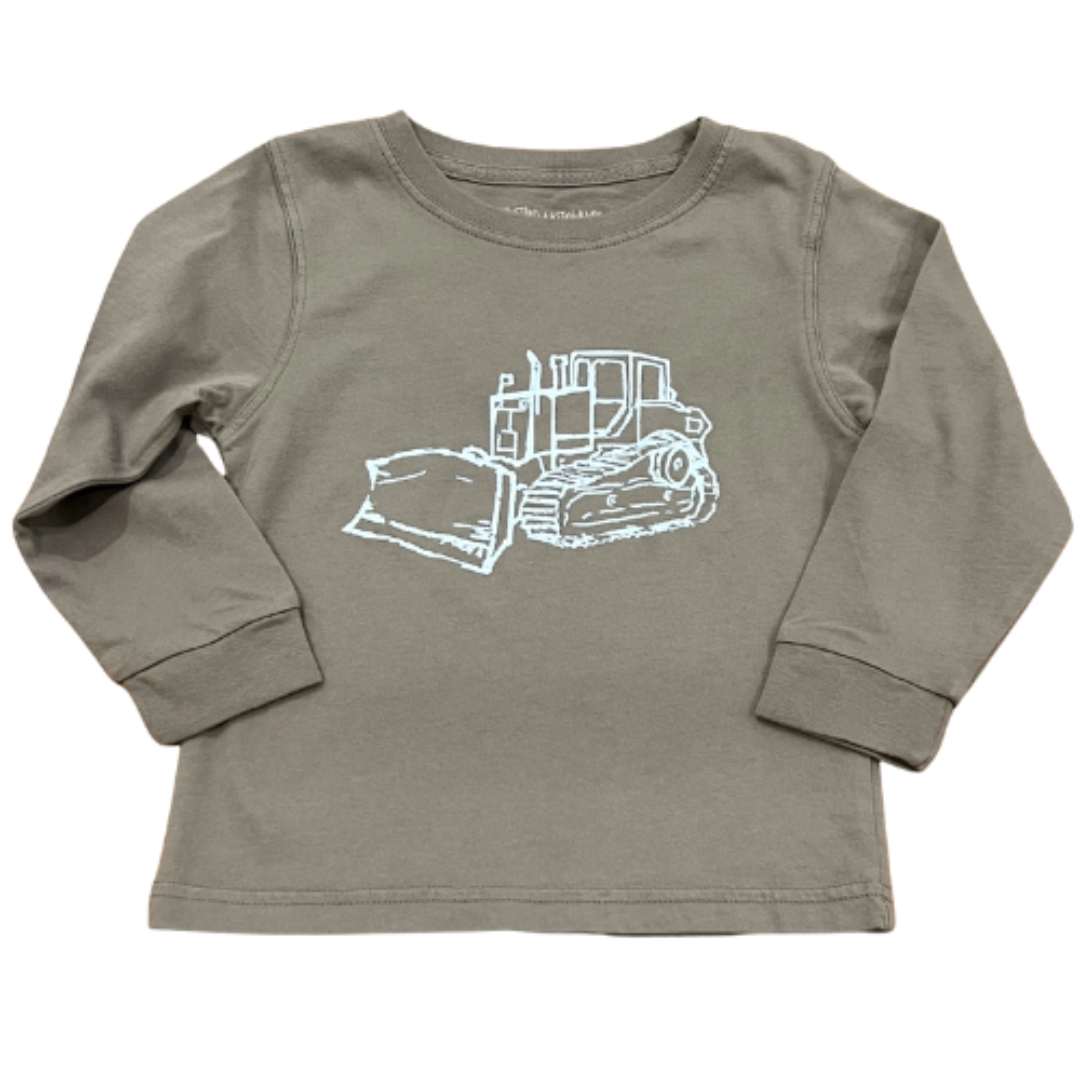 Long Sleeve Bulldozer Tee