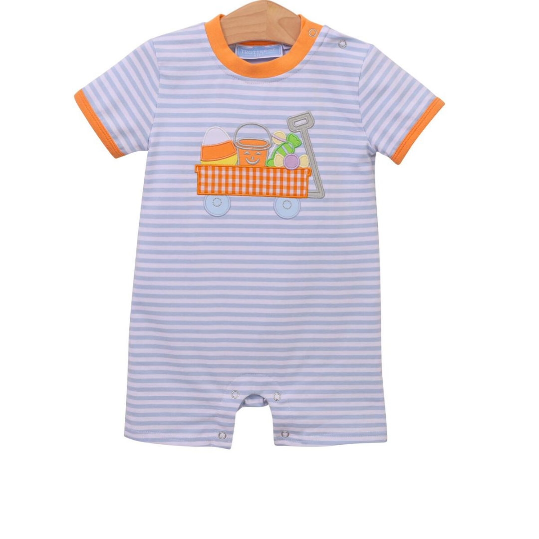 Halloween Wagon Romper