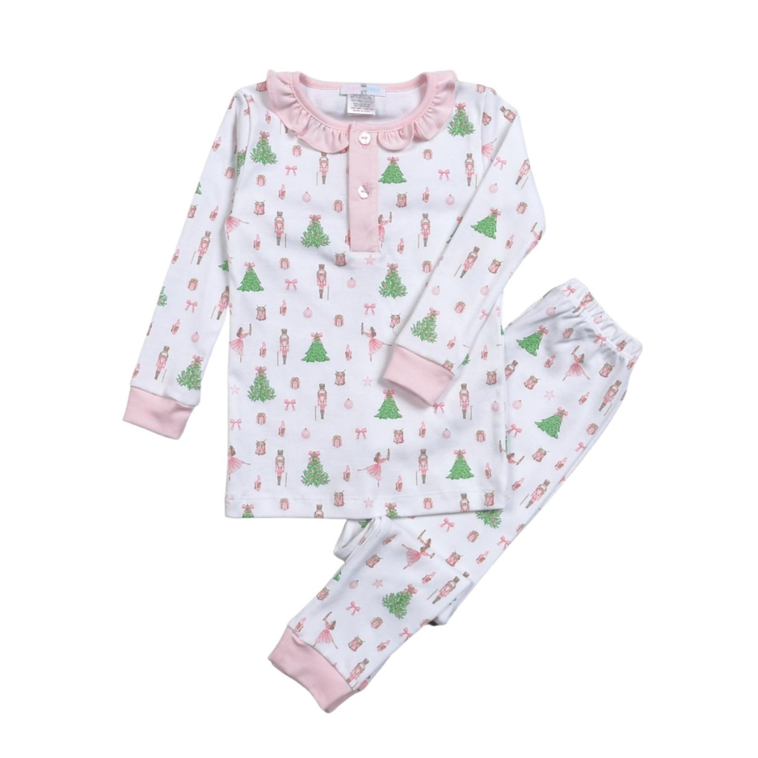 The Magic Night Pima Two-Piece Pajama Set - Pink