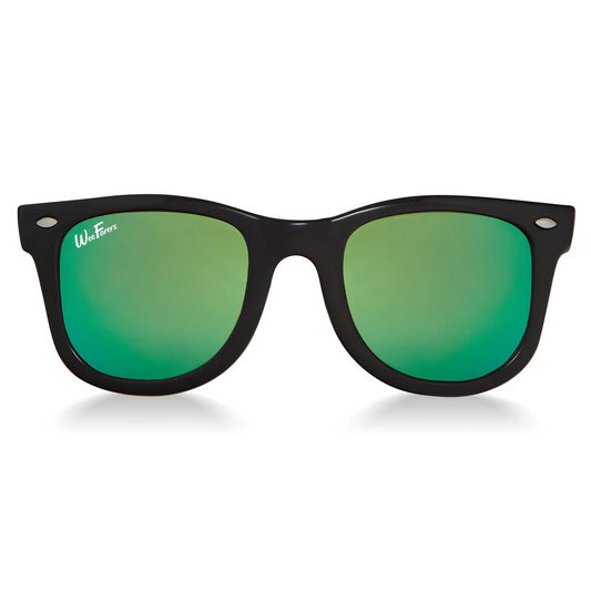 Polarized WeeFarers - Black w/ Sea Green