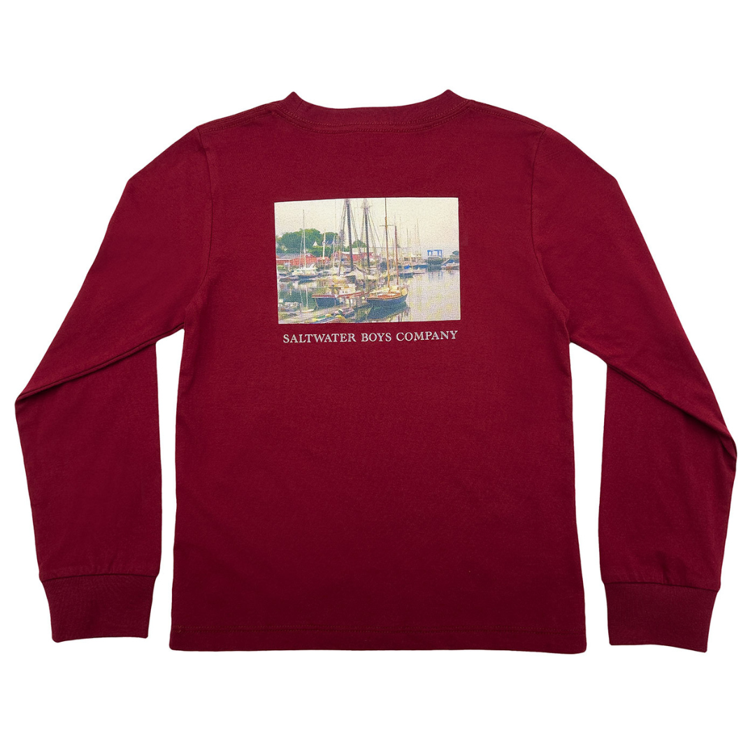 Harbor Boats Long Sleeve Graphic Tee