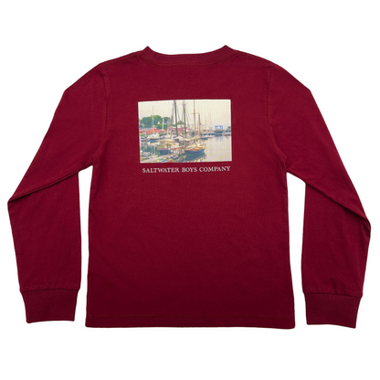 Harbor Boats Long Sleeve Graphic Tee