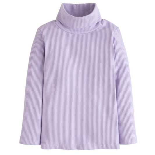 Ribbed Turtleneck - Lilac