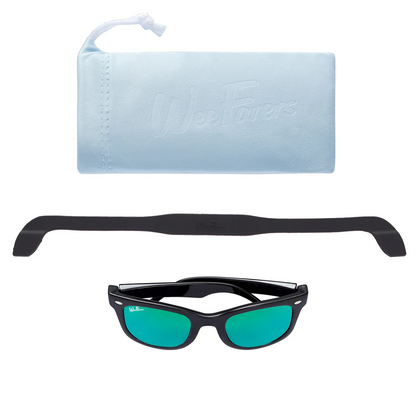 Polarized WeeFarers - Black w/ Sea Green