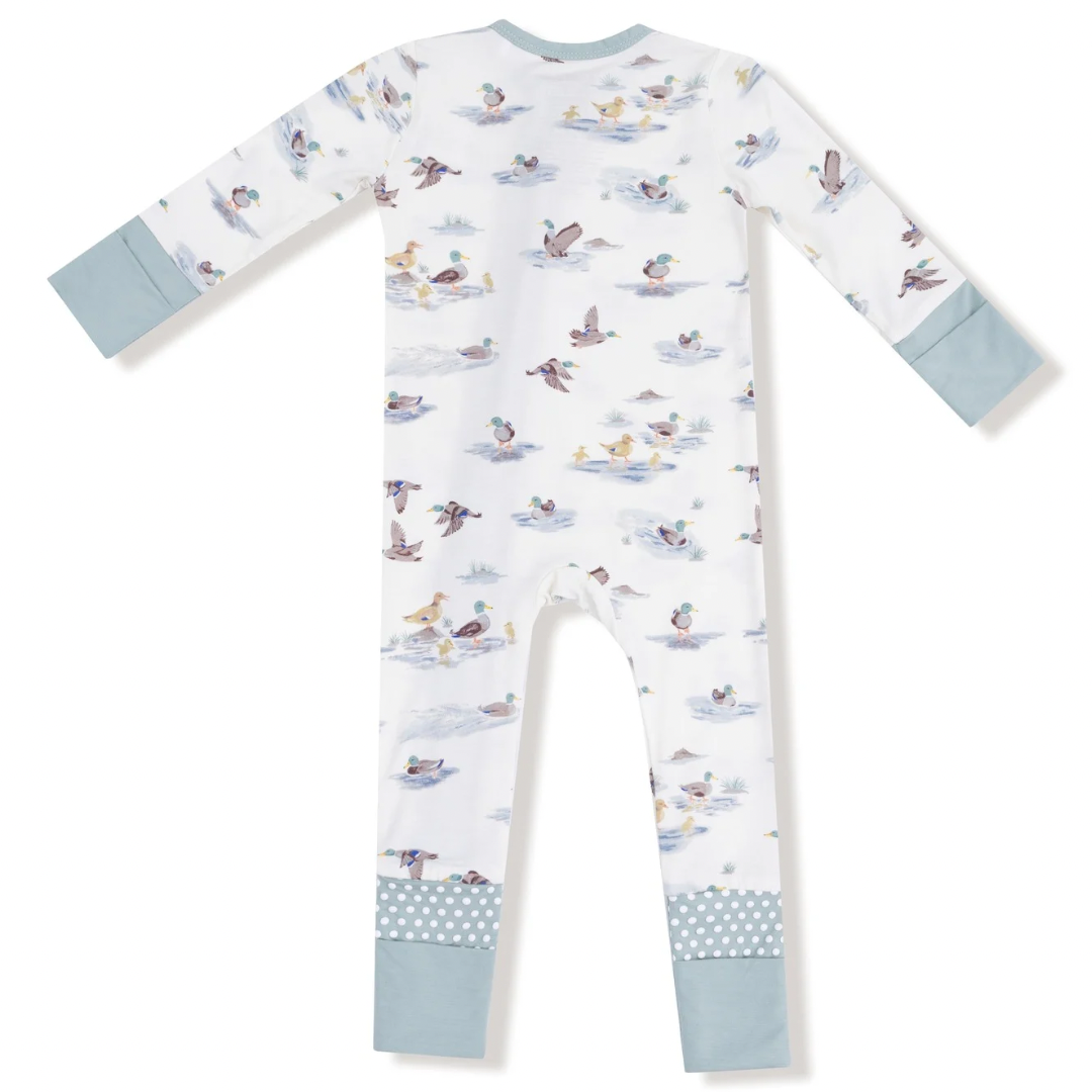 Migrating Mallards - 2 Way Zipper Romper