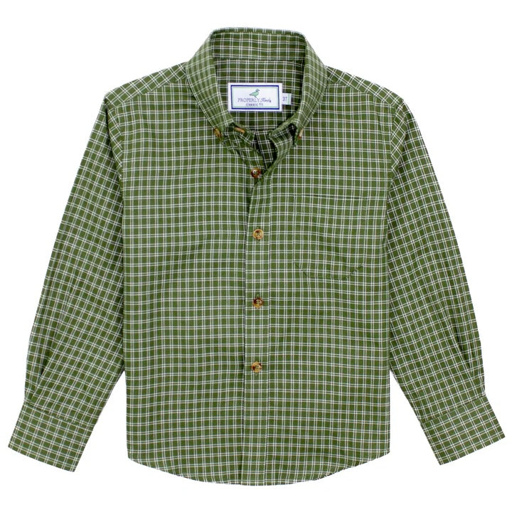 Woodland Sportshirt -  Cypress Needle