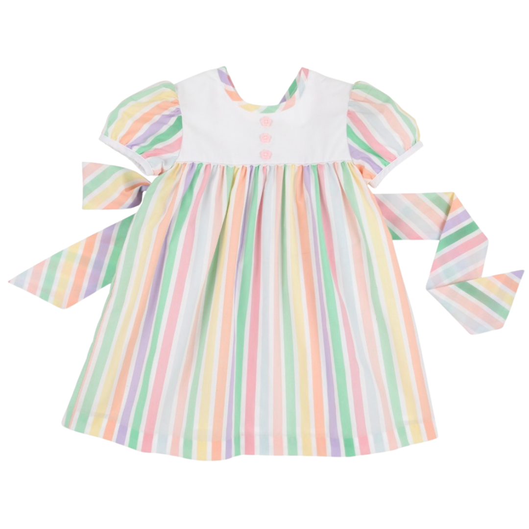 Short Sleeve Brigantine Dress - Southampton Stripe