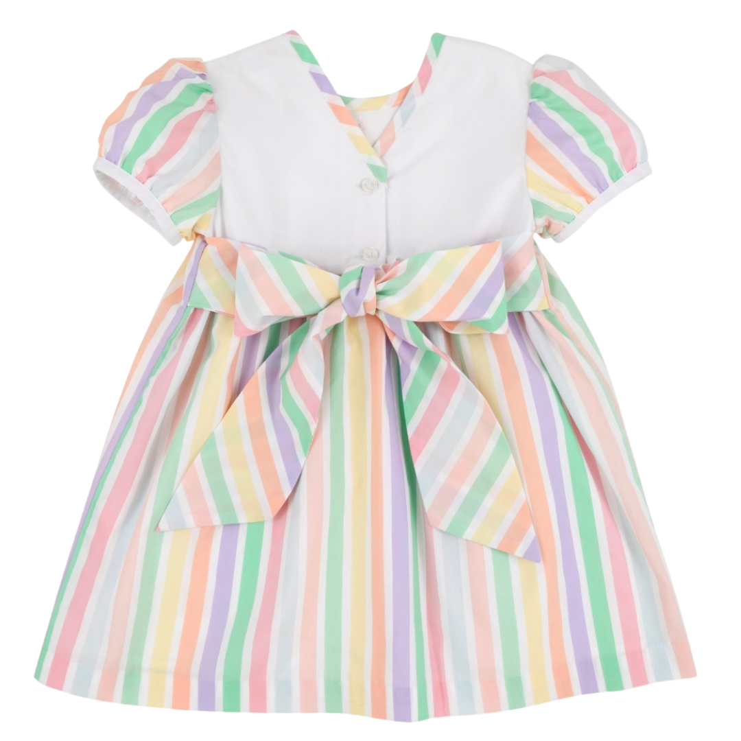 Short Sleeve Brigantine Dress - Southampton Stripe