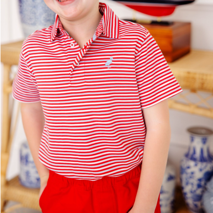 Prim and Proper Polo - Sumner Country Stripe