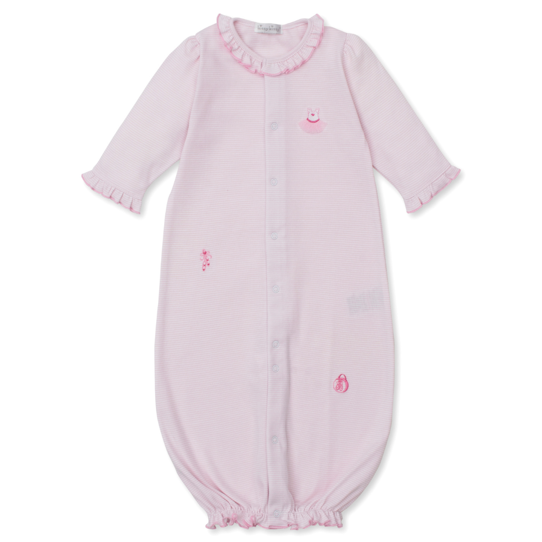 Hand Embroidered Converter Gown - Ready to Dance