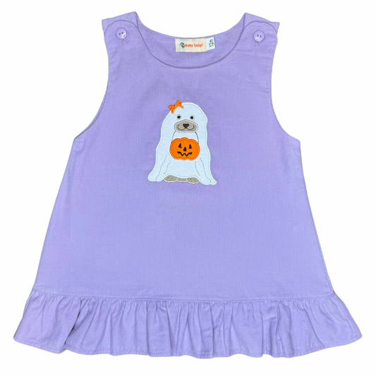 Lavender Corduroy Ghost Puppy Jumper