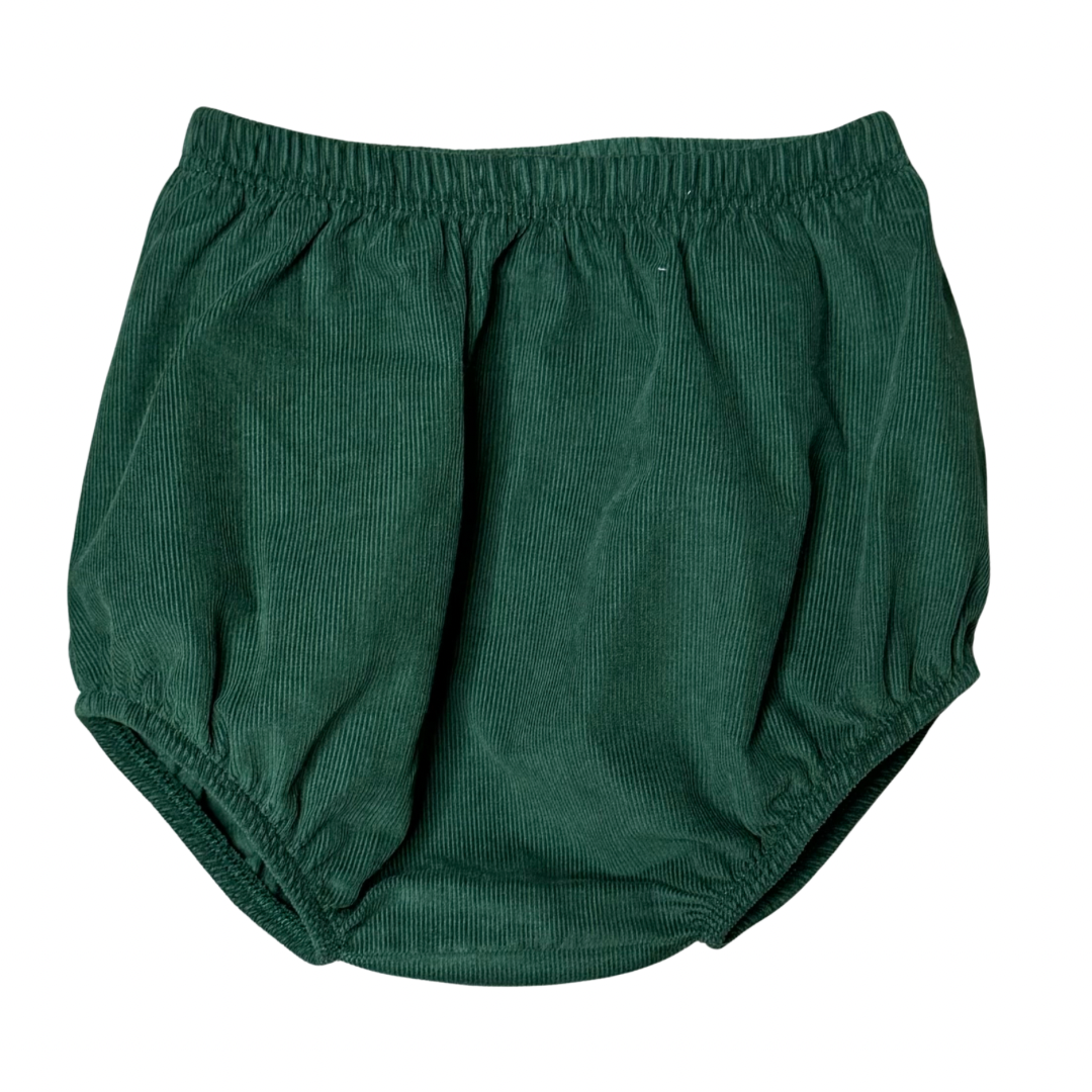 Corduroy Diaper Cover - Hunter Green