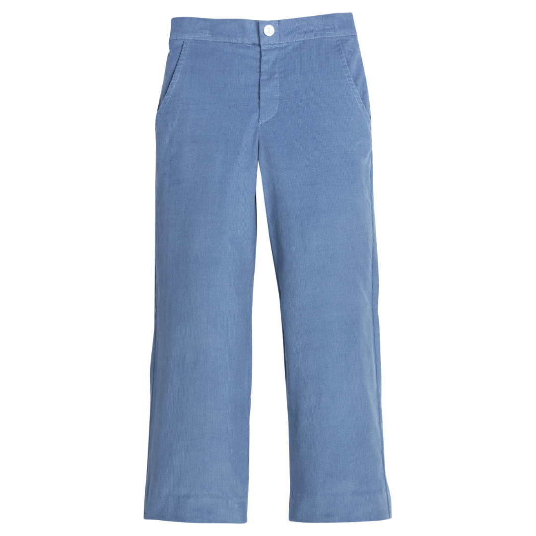 Pull On Pant - Stormy Blue Corduroy