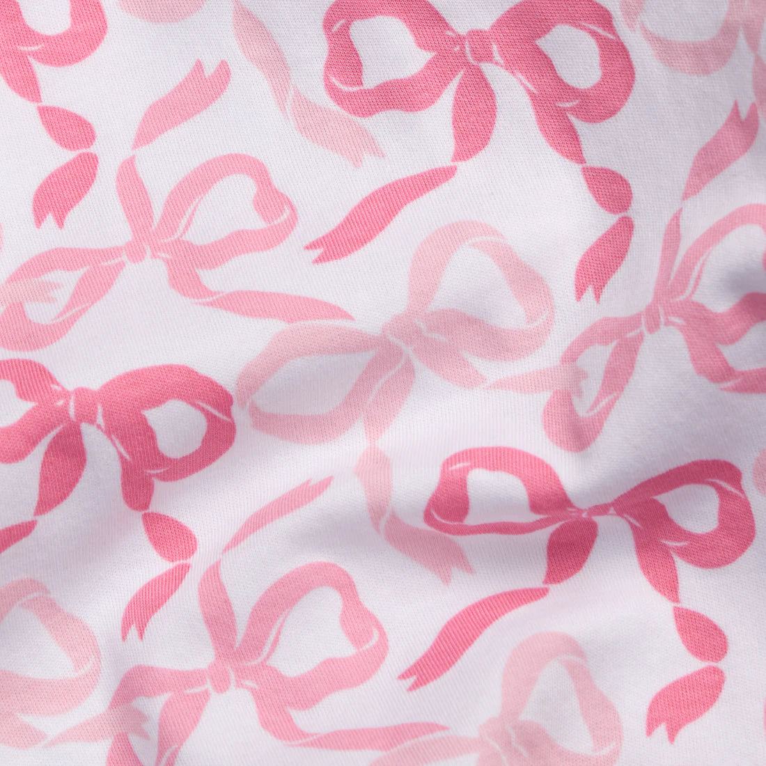 Printed Peter Pan Bubble - Bows & Ribbons