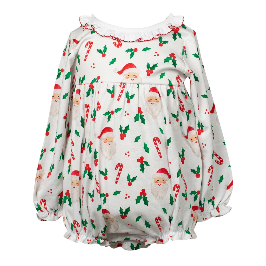 Girl Long Sleeve Bubble - St Nick