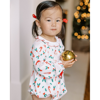 Girl Long Sleeve Bubble - St Nick