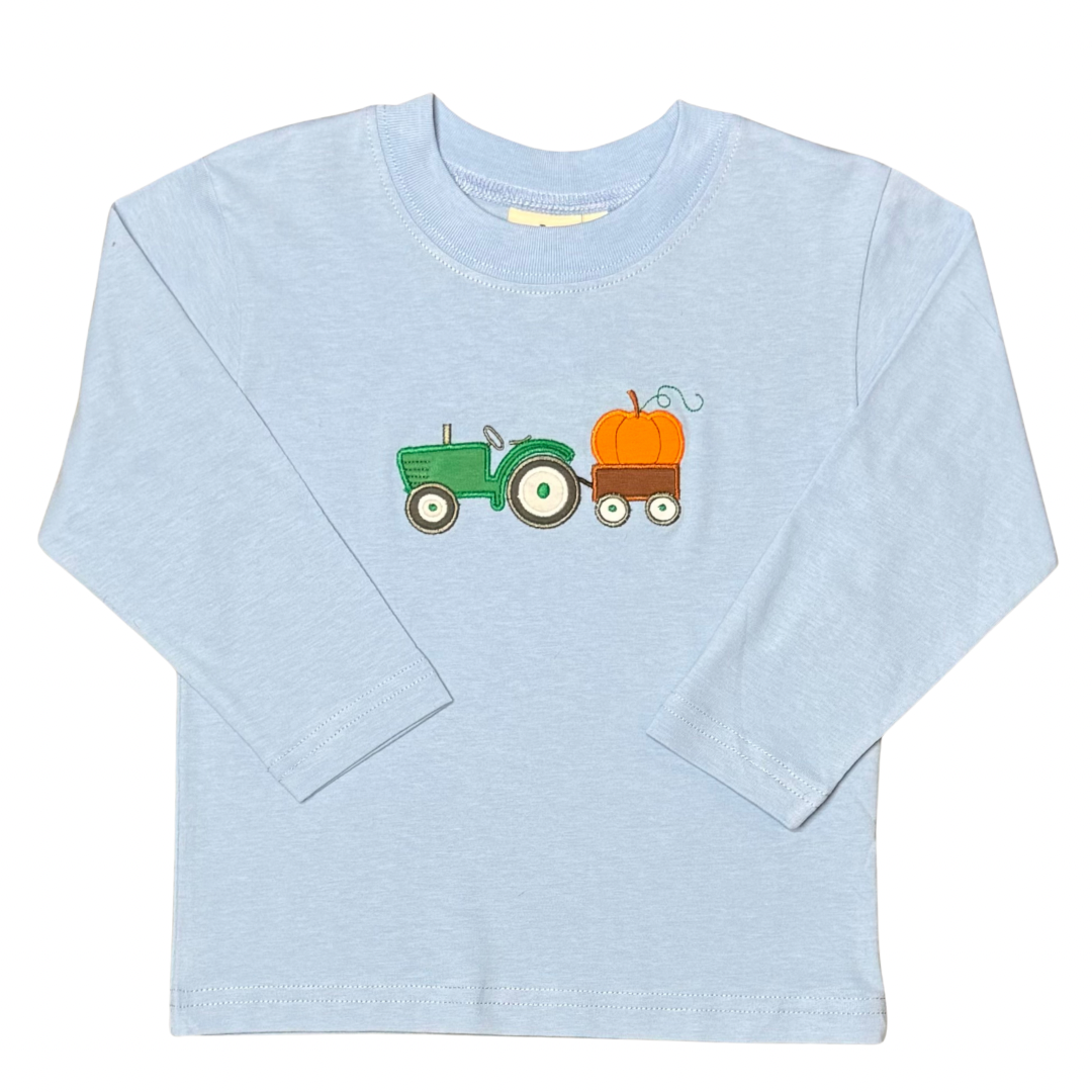 Pumpkin Wagon Long Sleeve Tee