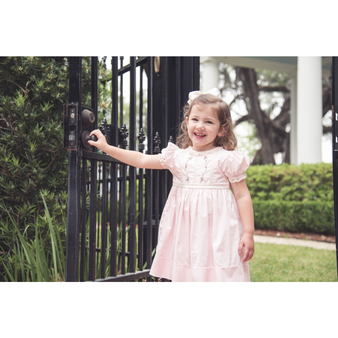 Elizabeth Dress - Blessings Pink Holly