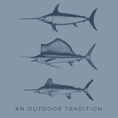 Pro Performance Hoodie T-Shirt - Ashley Blue