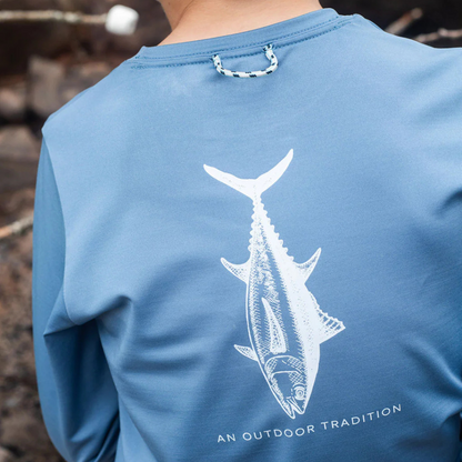 Pro Performance Long Sleeve T-Shirt - Copen Blue