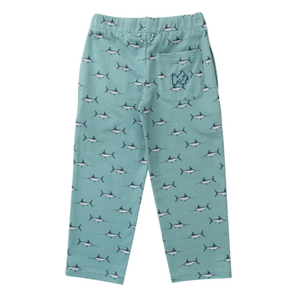 Lounge Life Pant - Swordfish Print