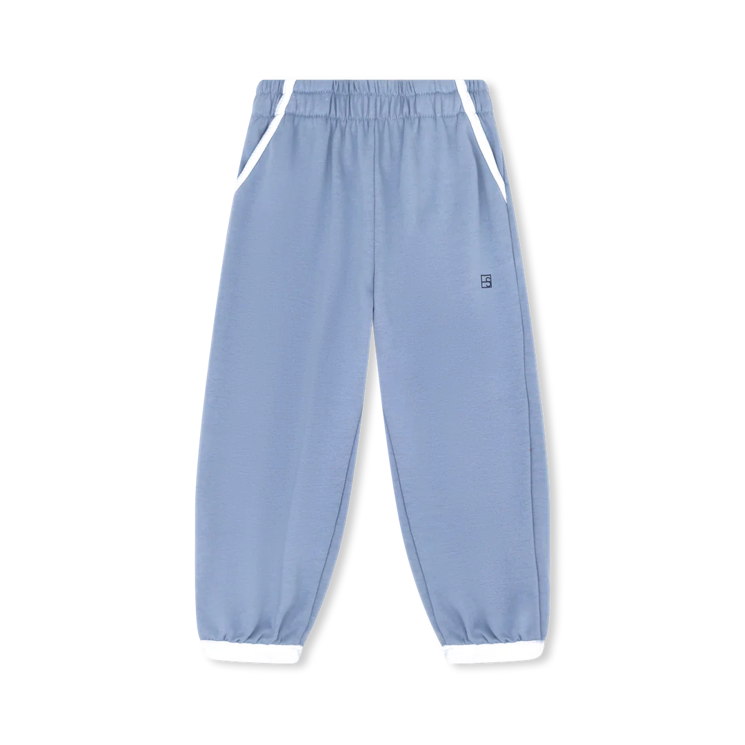 Beloved Banded Pant - Lake Blue