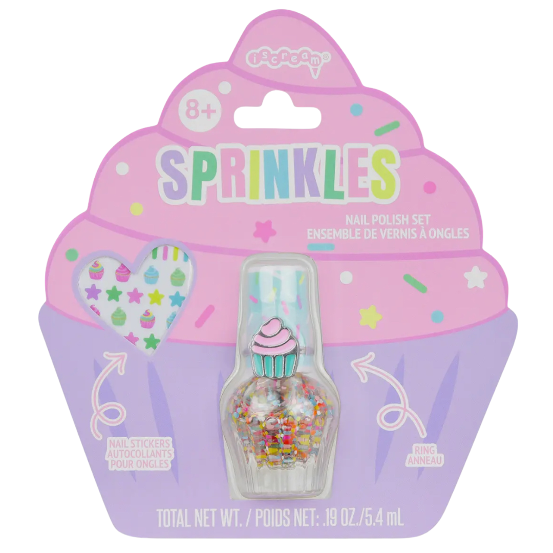 Sprinkles Nail Polish Ring Set