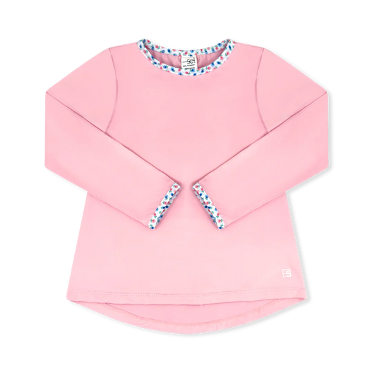 Taylor T Long Sleeve - Cotton Candy Pink