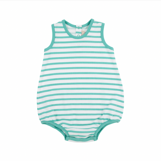 Patton Play Bubble - Turks Teal Stripe