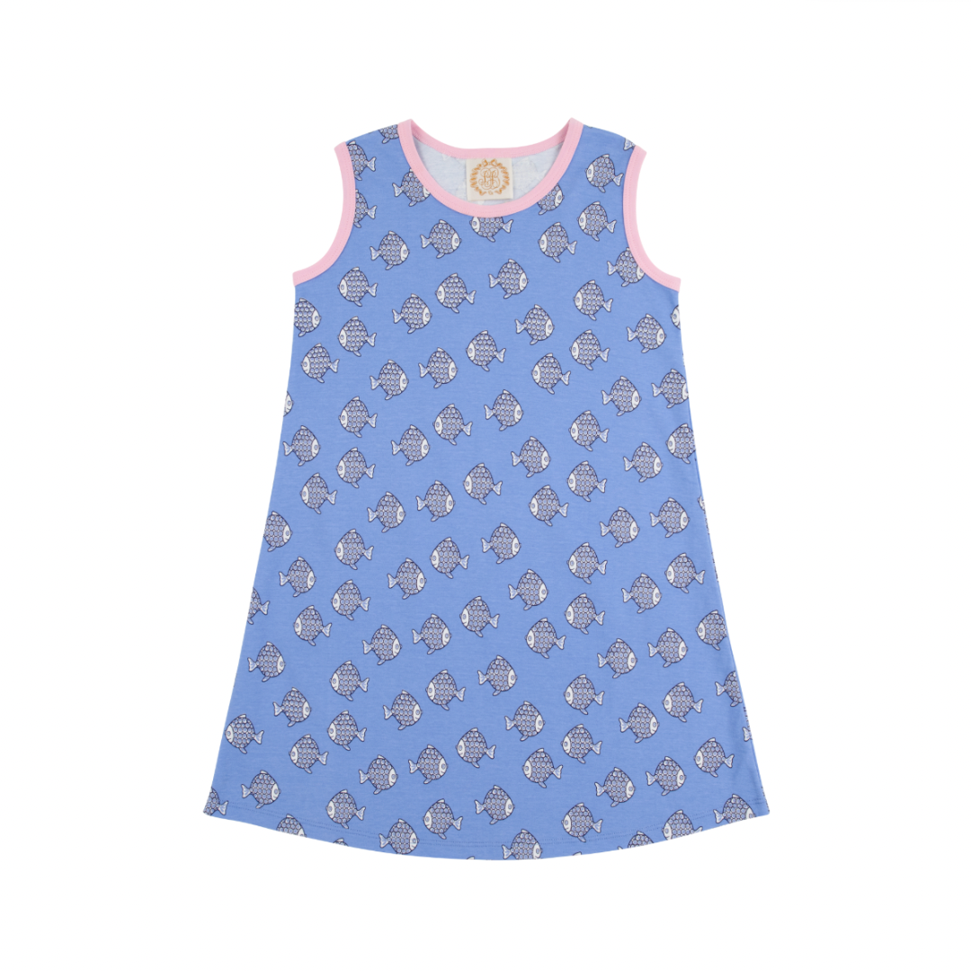 Sleeveless Polly Play Dress - Little Fishes