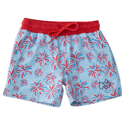 *PRE-ORDER* Boogie Board Swim Trunk - Fireworks Print