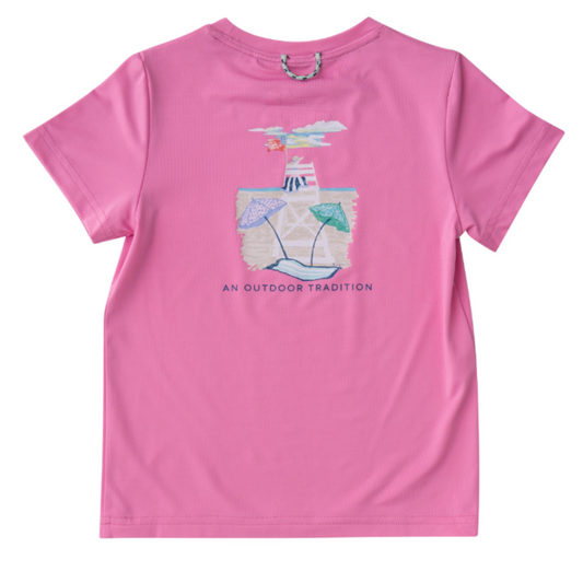 *PRE-ORDER* Pro Performance SS Fishing Shirt - Fuchsia Pink