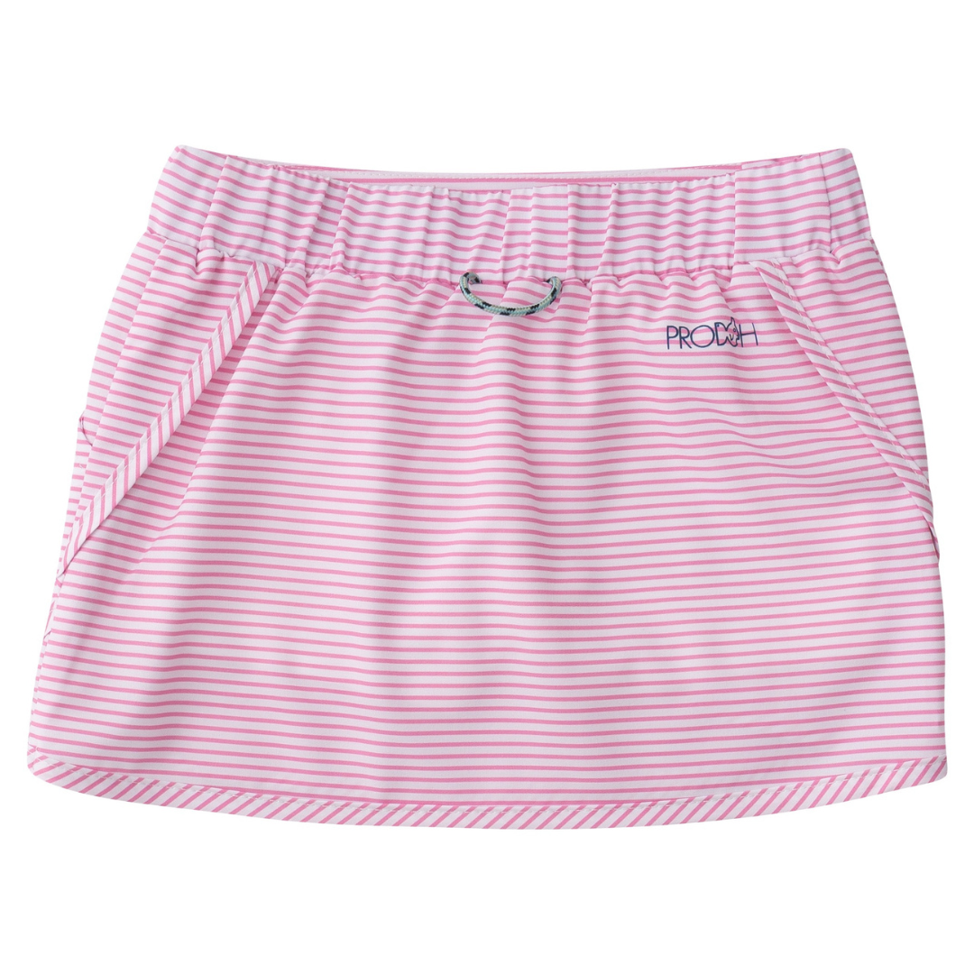 *PRE-ORDER* Carolina Catch Skort - Fuchsia Pink Stripe