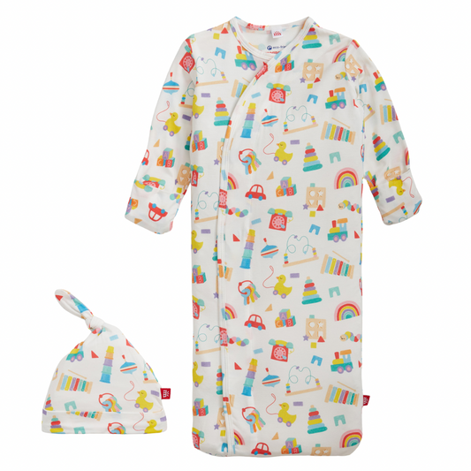 Play All Day Modal Gown + Hat