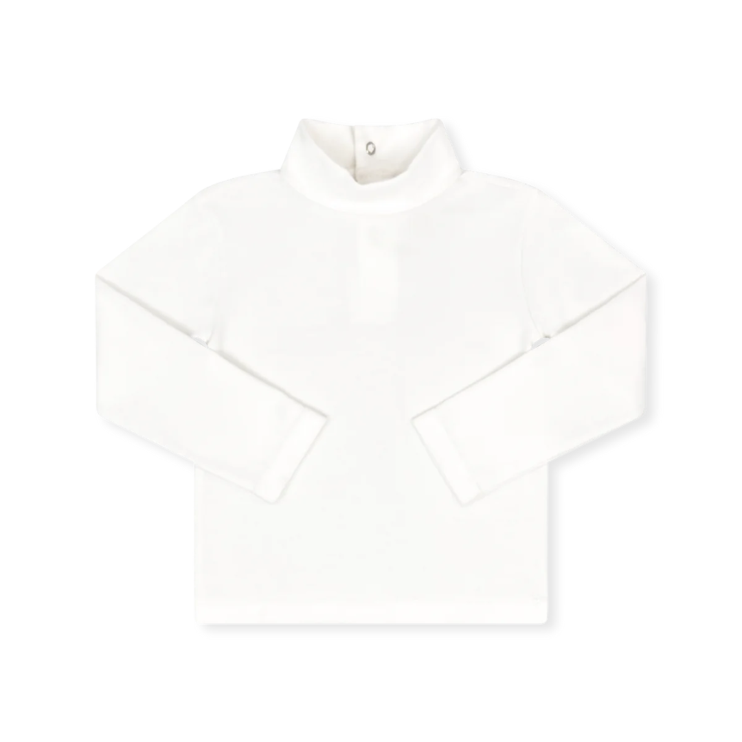 Tiny Tot Turtleneck - White Trim