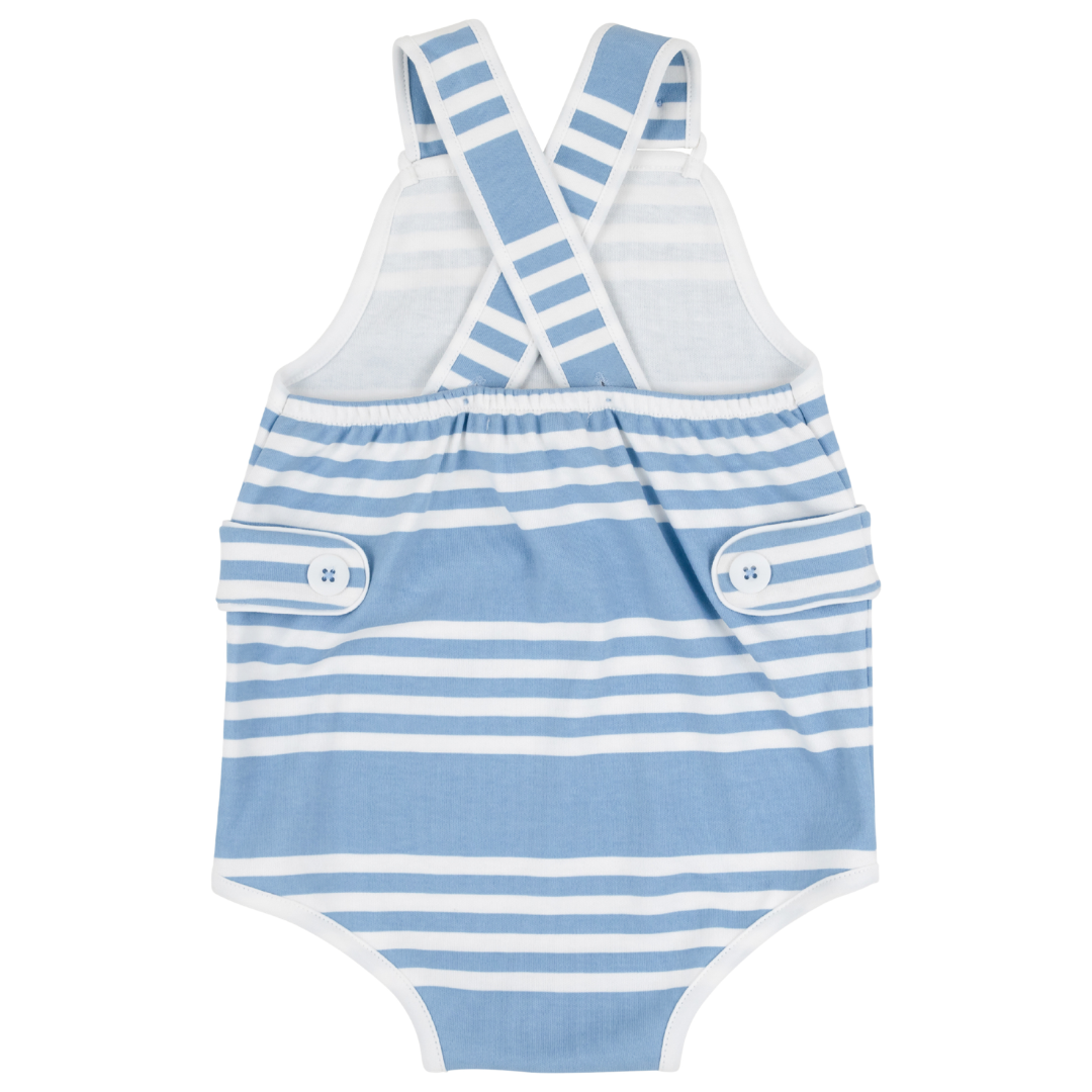Skipper Sunsuit - Saddle Ridge Stripe