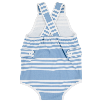 Skipper Sunsuit - Saddle Ridge Stripe