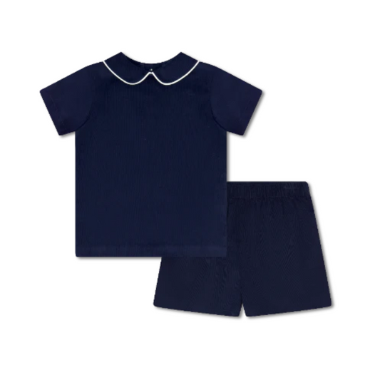 Sibley Short Set - Navy Cord